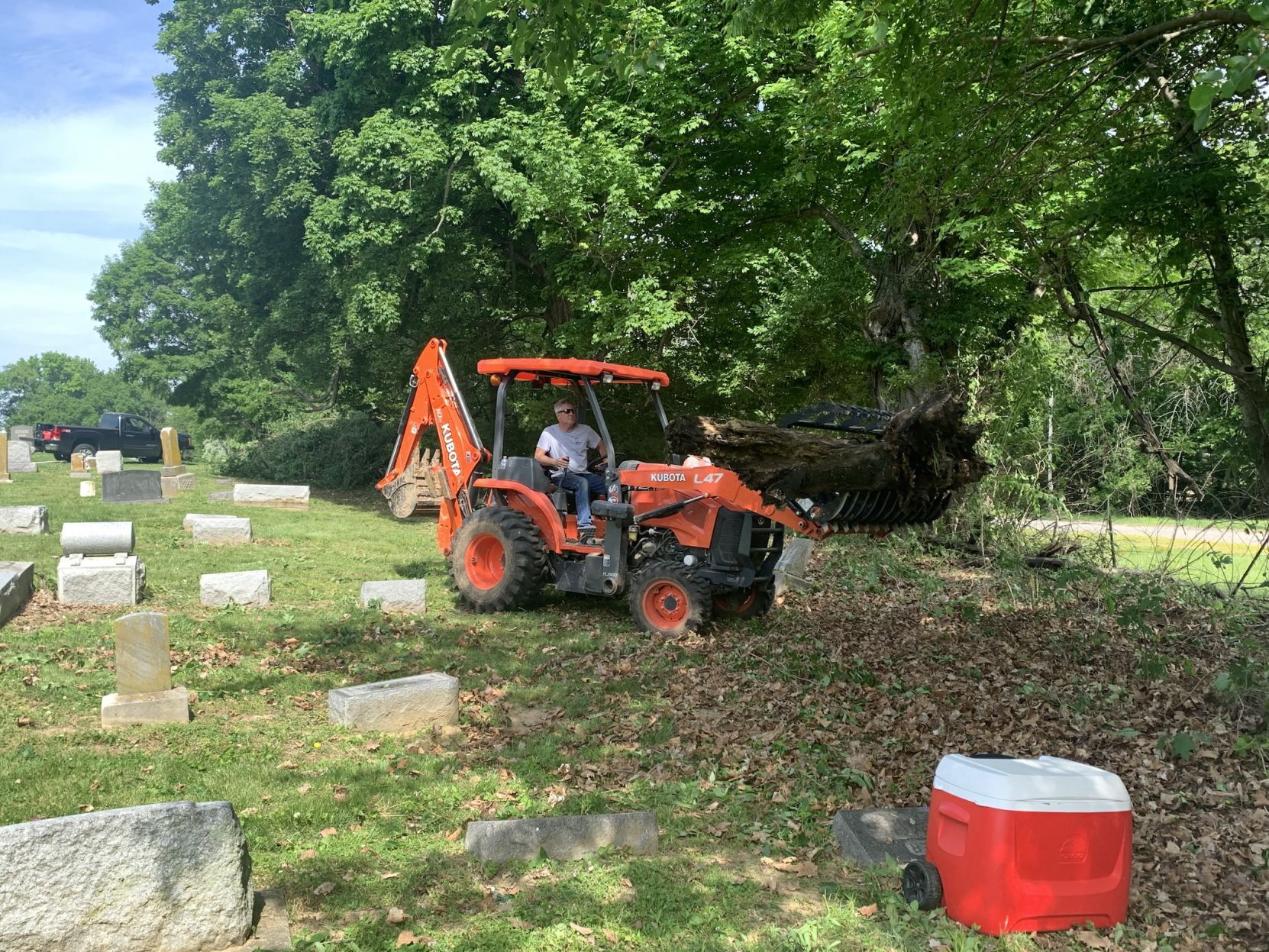IOOF cemetery cleanup